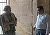 Mr. Abd el Menum with Egyptologist Dr. Philippe Martinez